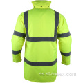 Chaqueta de bombardero reflectante de cinta de alta visibilidad de OEM